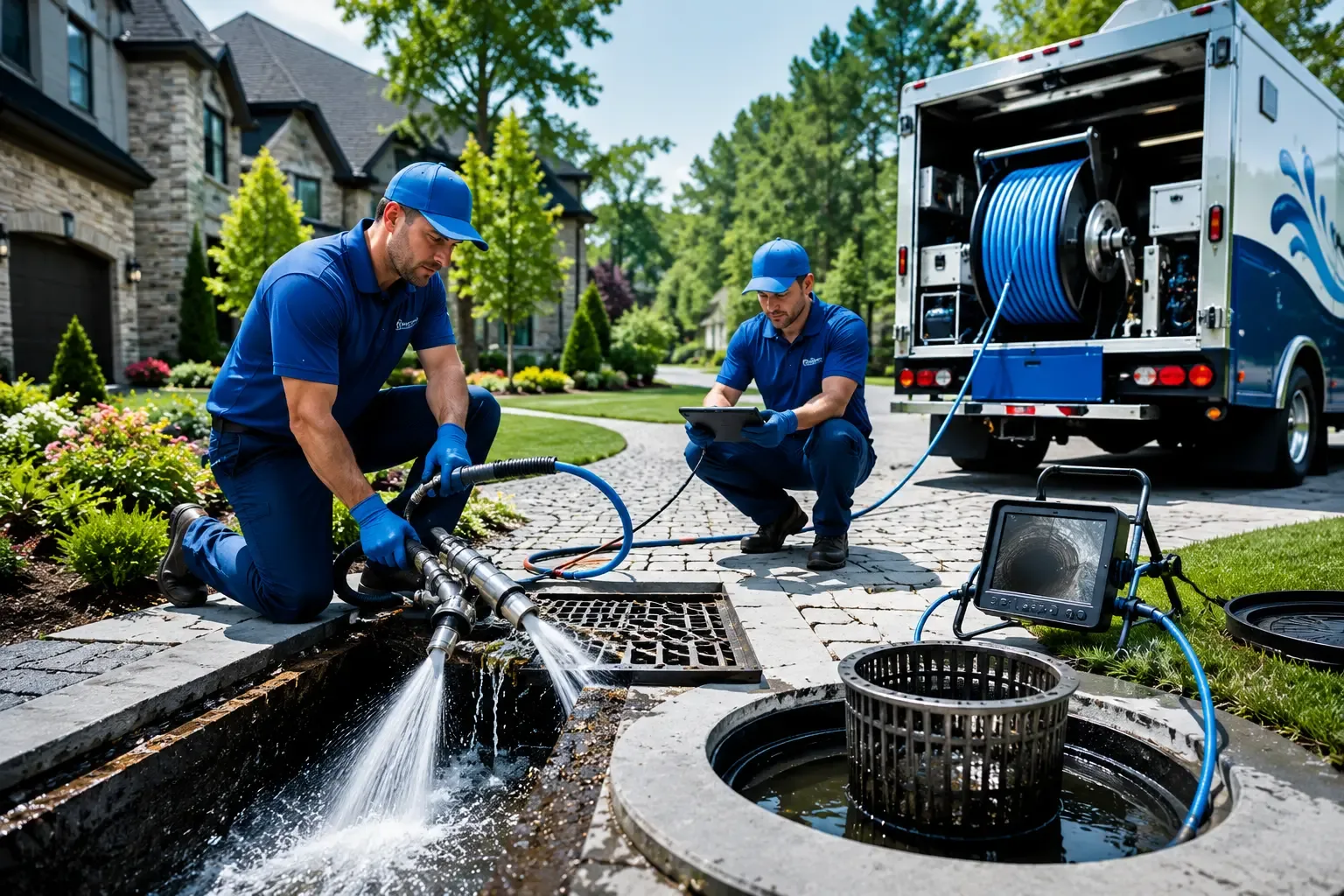 Local outdoor drain cleaning professionals in Banning, CA